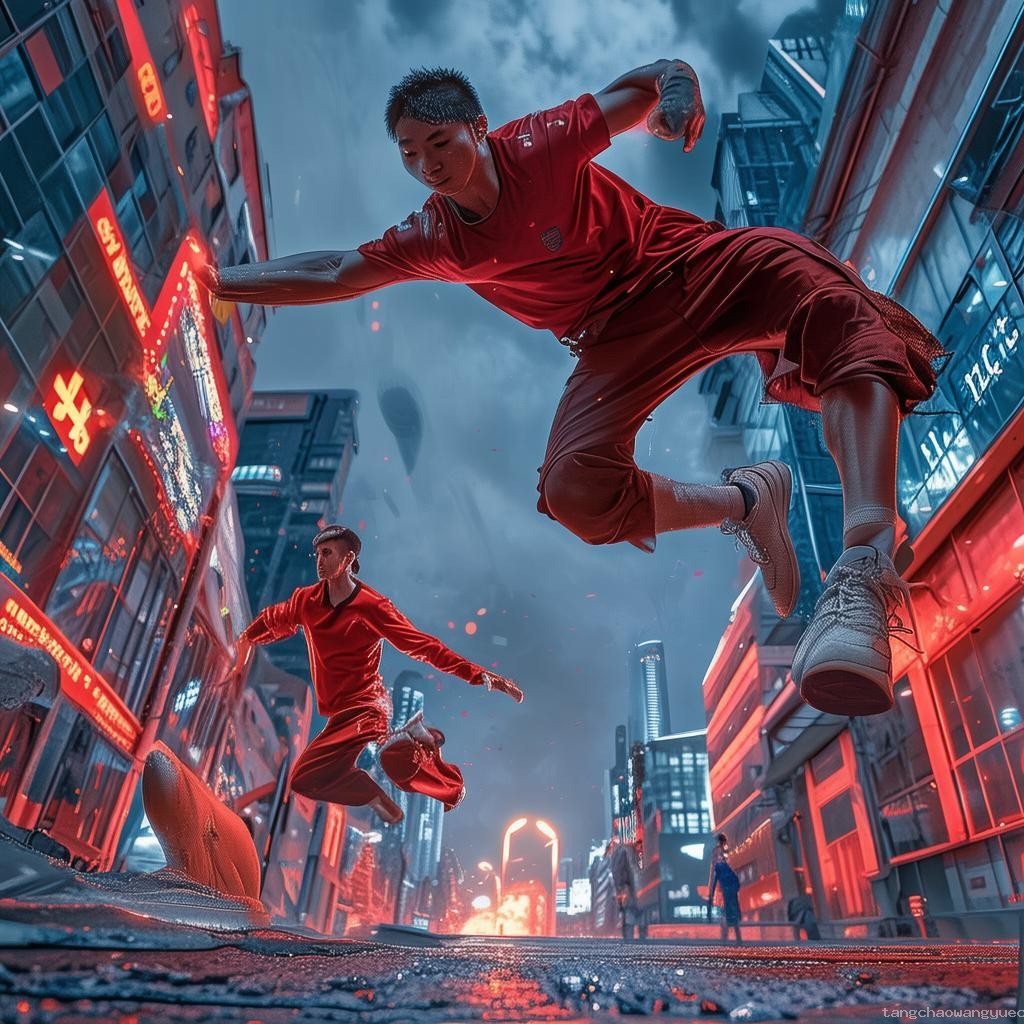 “鬼追人”世界大赛中的跑酷对决：中国跑酷侠与瑞士队的巅峰较量
